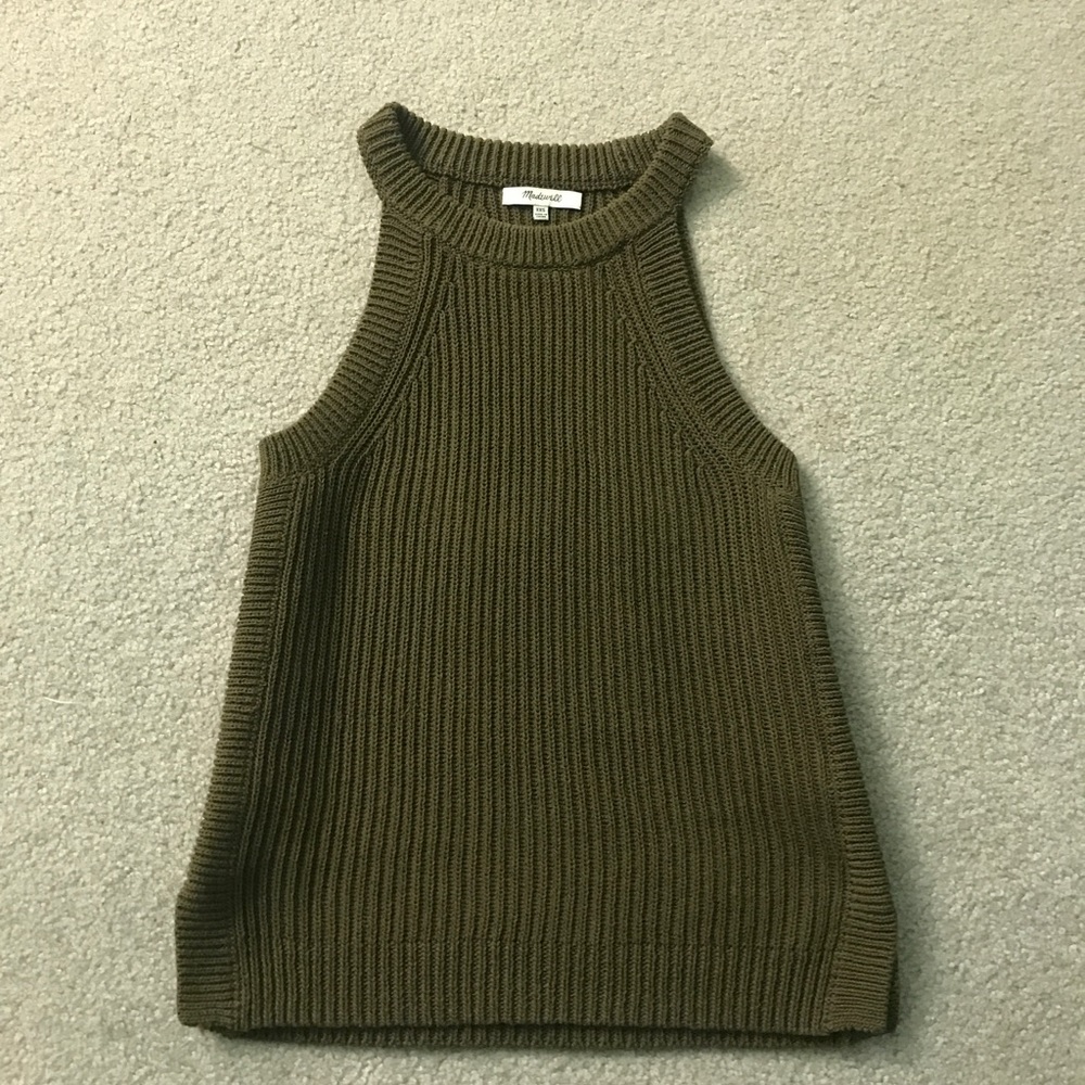 Madewell valley sweater tank